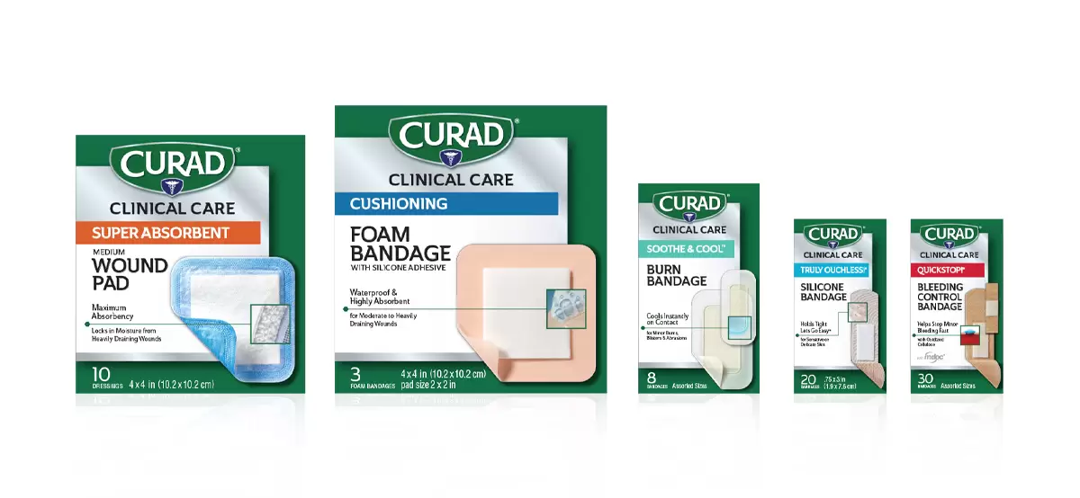 Curad-bandages-package-design