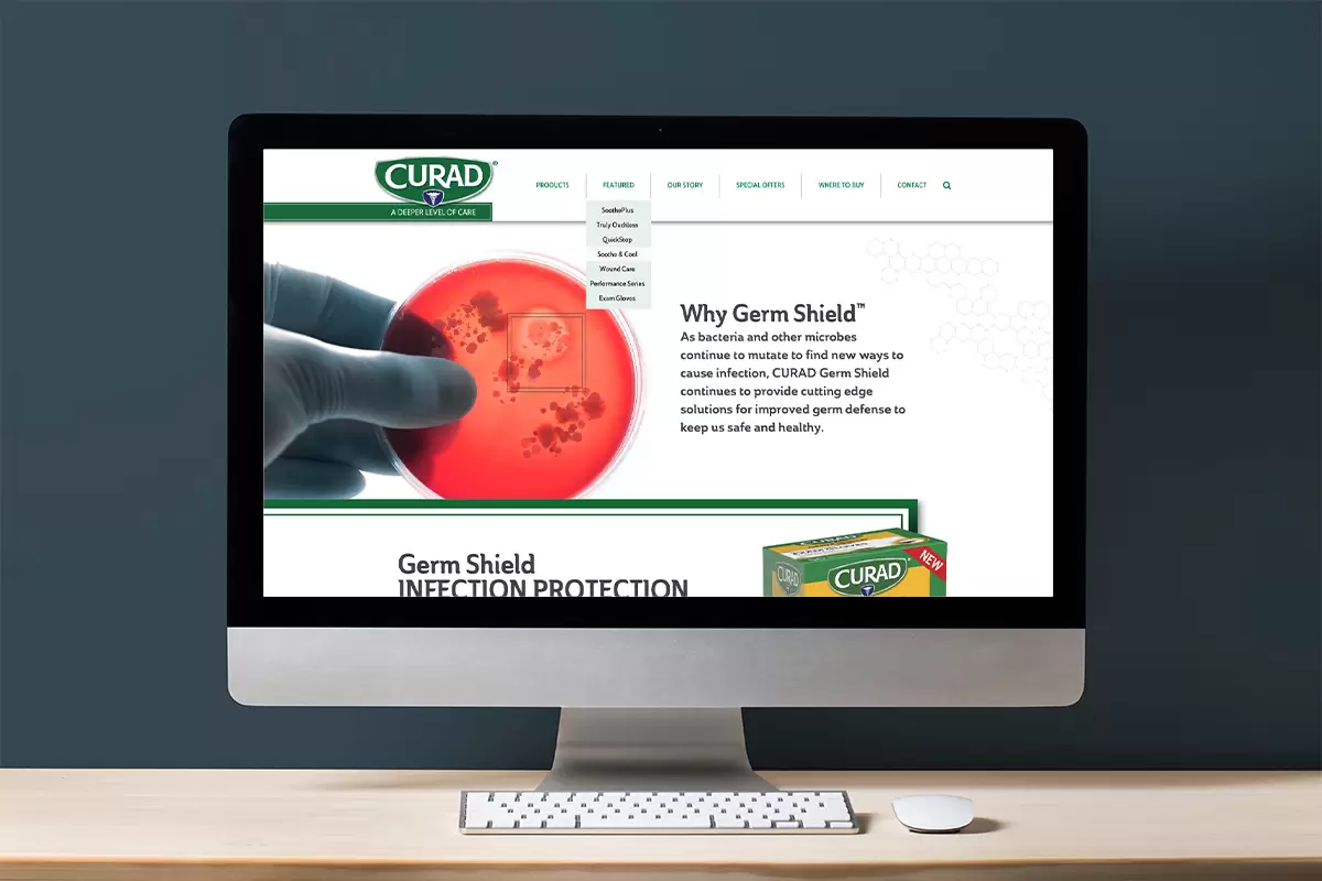 curad-website-germ-sheild-design